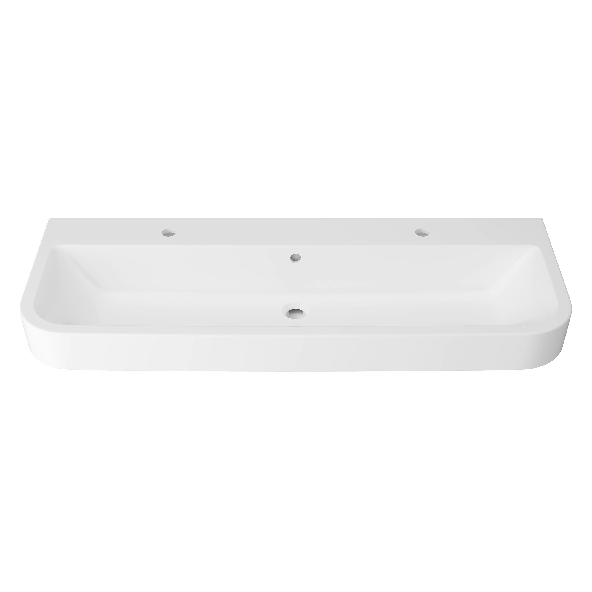 Equility® Wall-Hung Sink, 2 Single Hole
